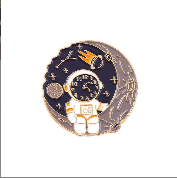 Astronauts & Space Backpack Pins Brooches