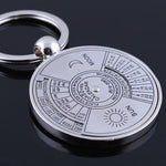 Load image into Gallery viewer, 50 Years Perpetual Calendar Key Chain
