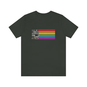 Lightsabers Rainbow T-Shirts