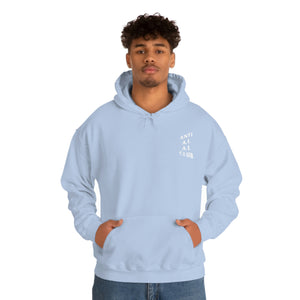 Anti A.I. A.I. Club Hooded Sweatshirt | White Lettering