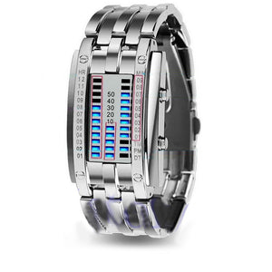 Futuristic Binary 2984 Watch