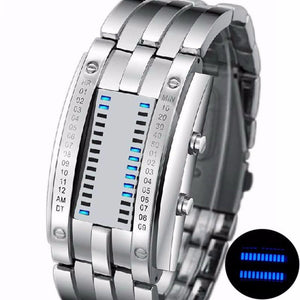 Futuristic Binary 2984 Watch